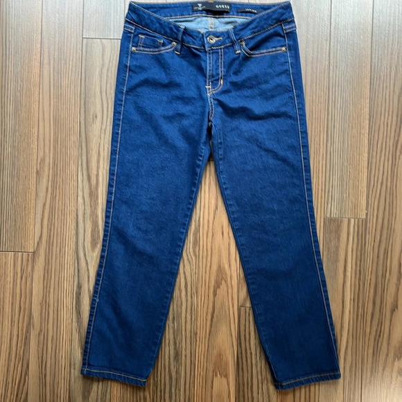 GUESS Crop Mid jeans size 27 - Picture 2 of 9